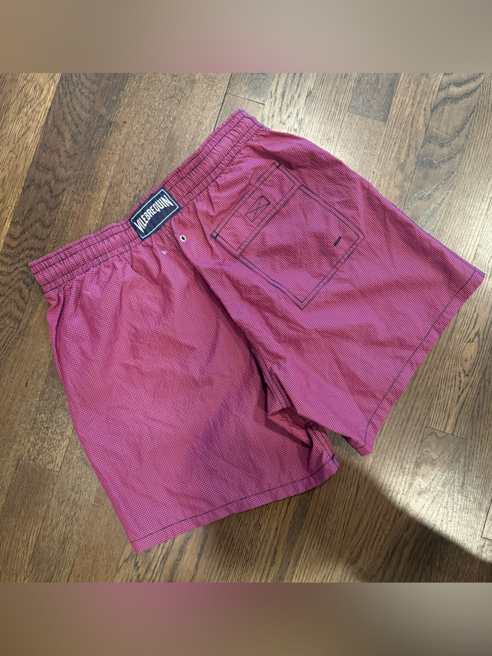 Vilebrequin Men's Magenta Swim Trunks